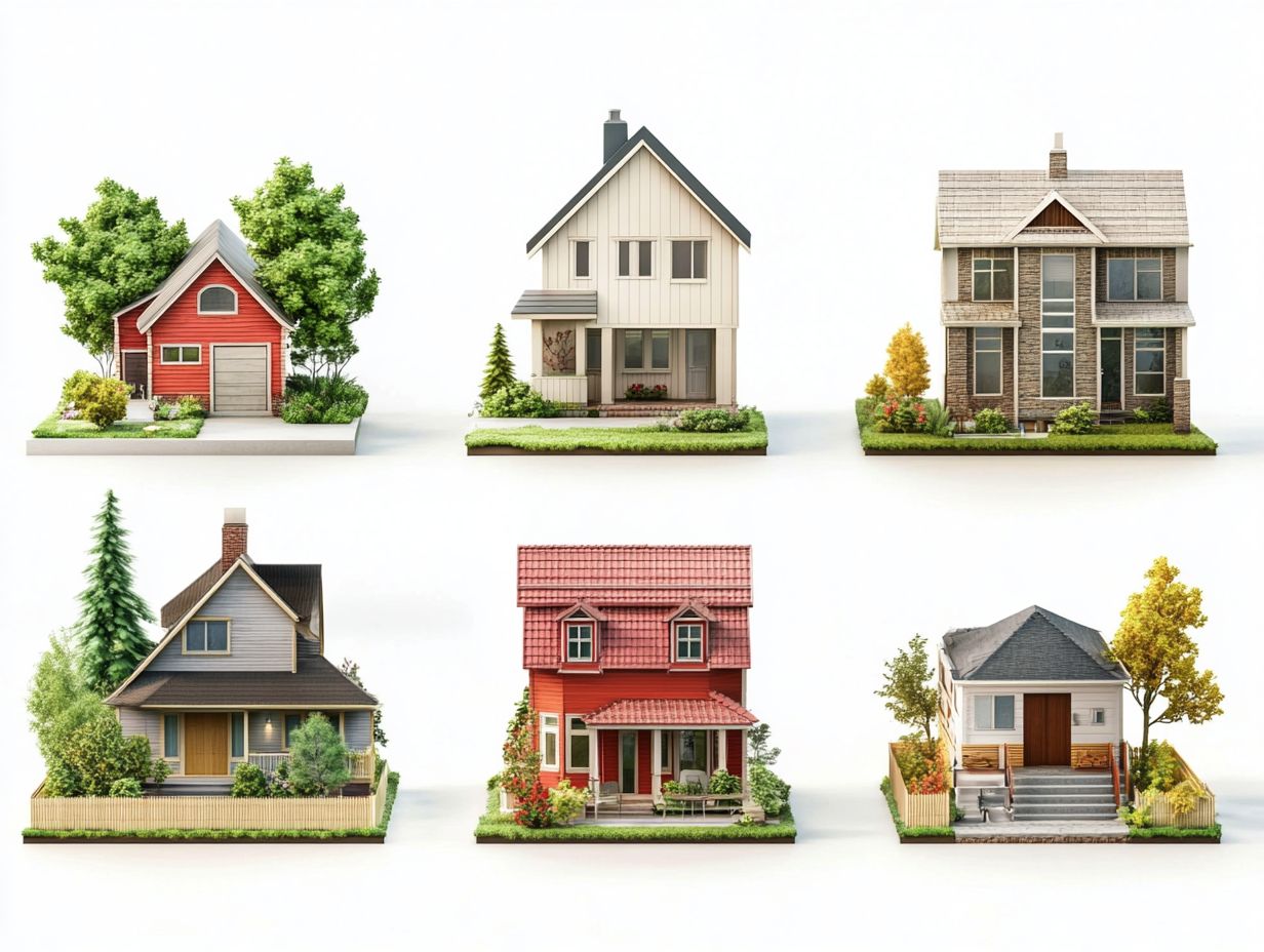 Illustration of Home Insurance Types