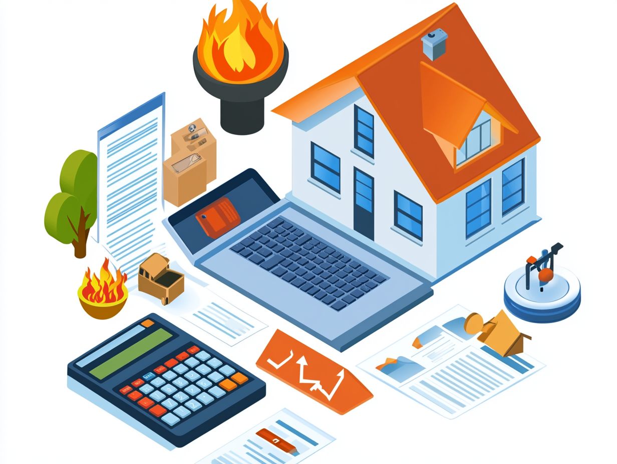 Image depicting factors affecting home insurance premiums