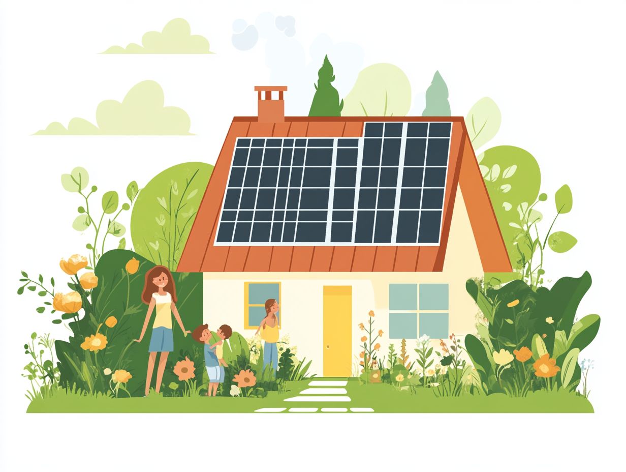 Visual summary of key takeaways for eco-friendly home insurance