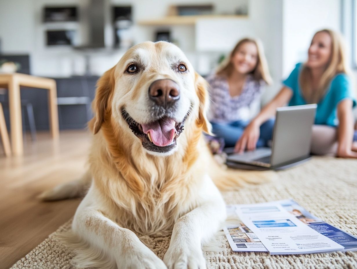 Image illustrating the benefits of bundling home and pet insurance