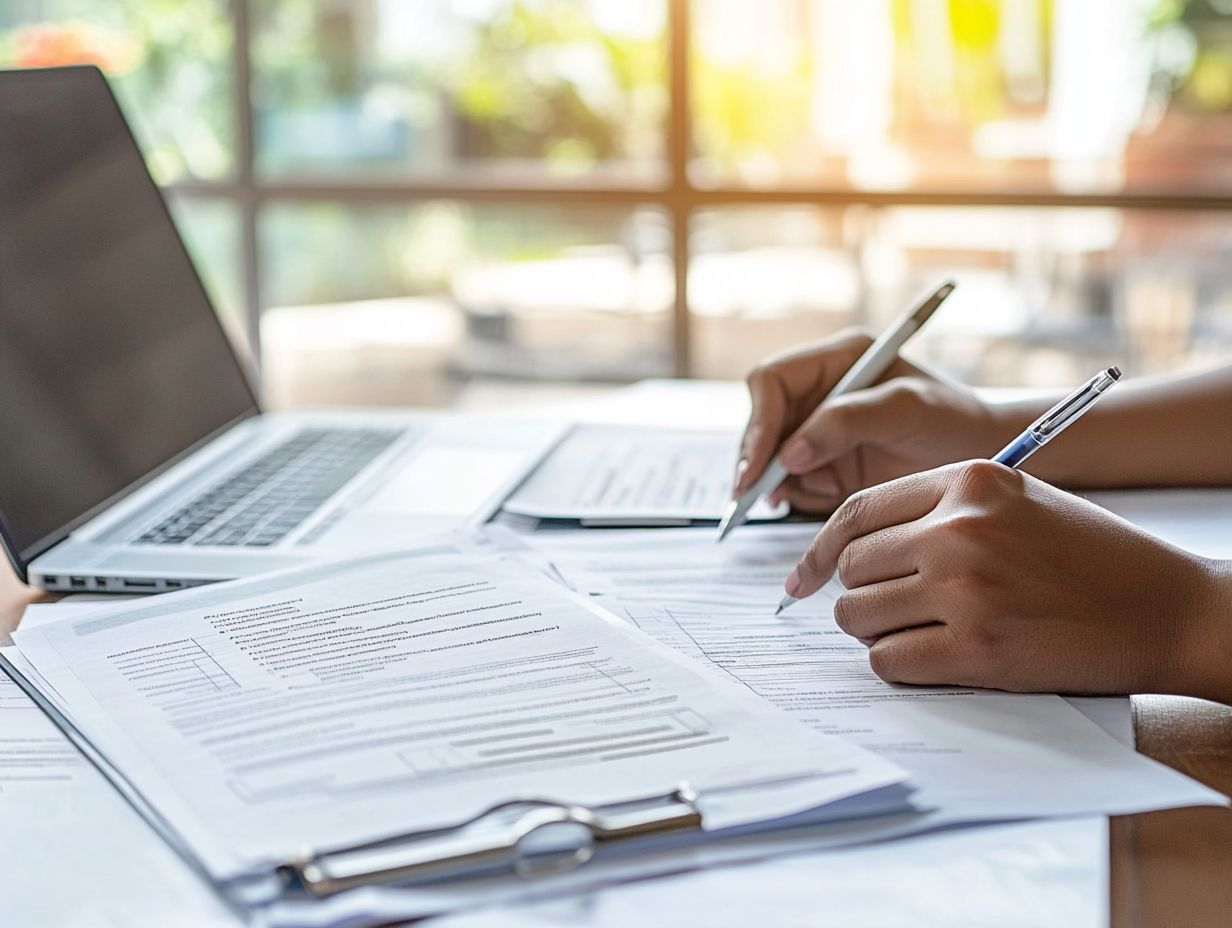 A person preparing to appeal an insurance denial