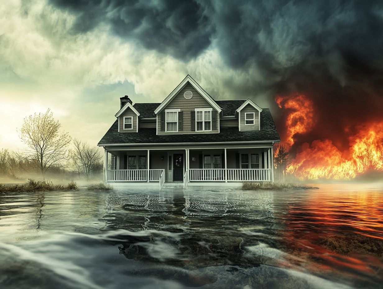 Image showing types of home insurance that cover natural disasters