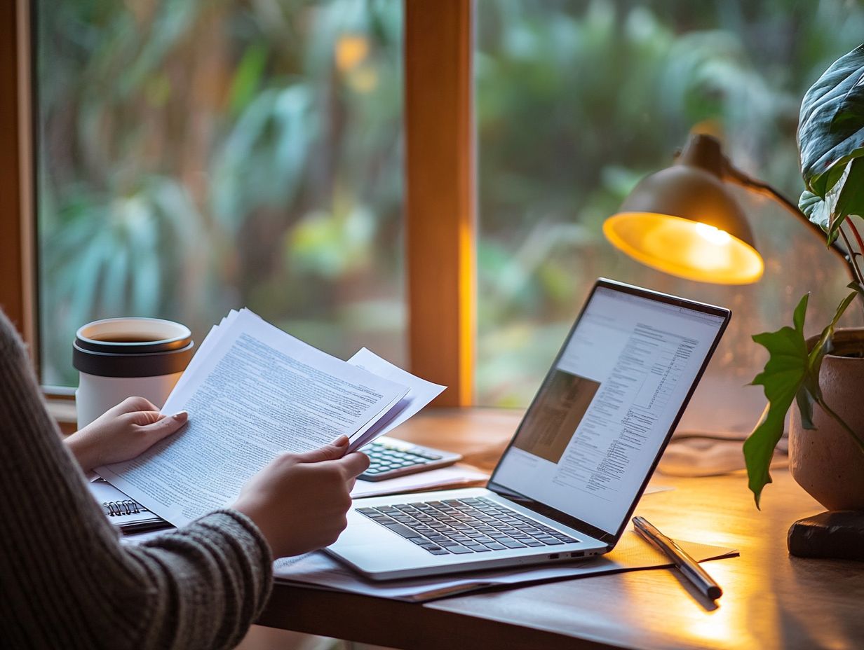 Person consulting with an insurance adjuster about a home insurance claim.