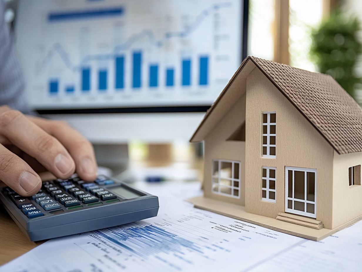 Illustration depicting factors influencing Property Characteristics in Home Insurance